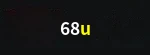 68u